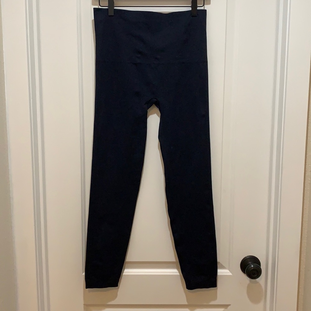 Spanx Look at Me Now leggings Port Navy